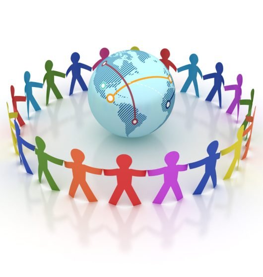 rendering-illustration-teamwork-with-globe-world-1536x1152